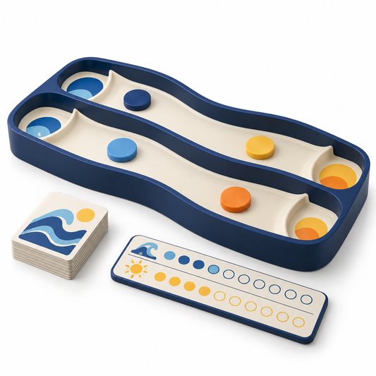 Wave Lane Table Glide Game