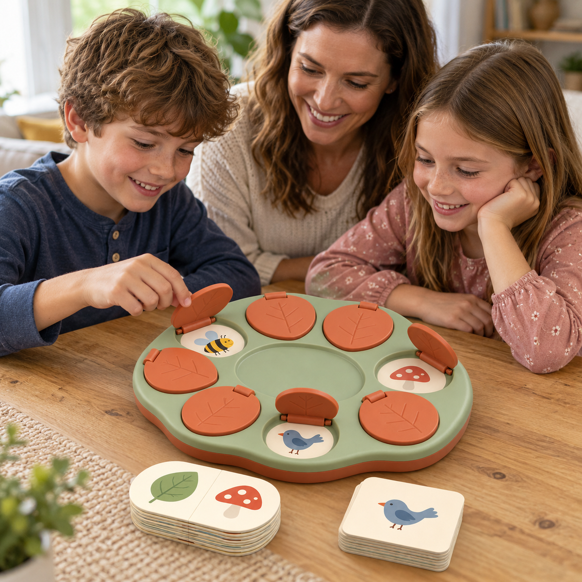 Turning Leaf Memory Game