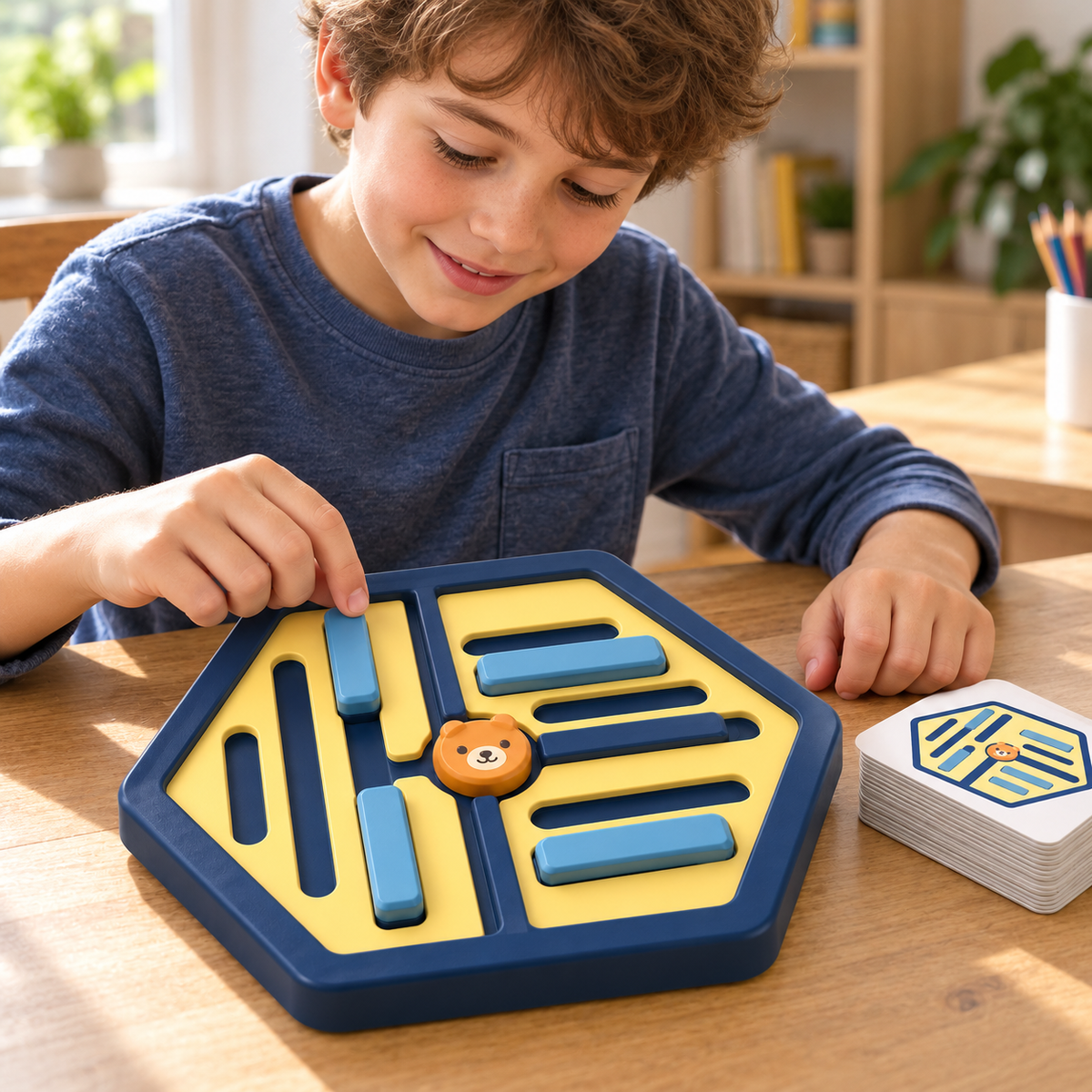 Foldline Sliding Maze Game