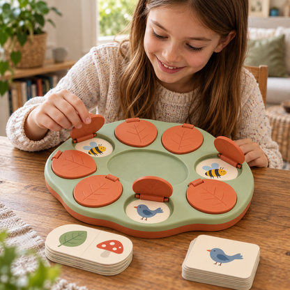 Turning Leaf Memory Game