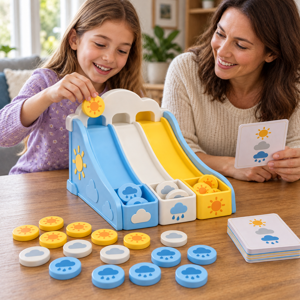 Weather Slope Sorting Game