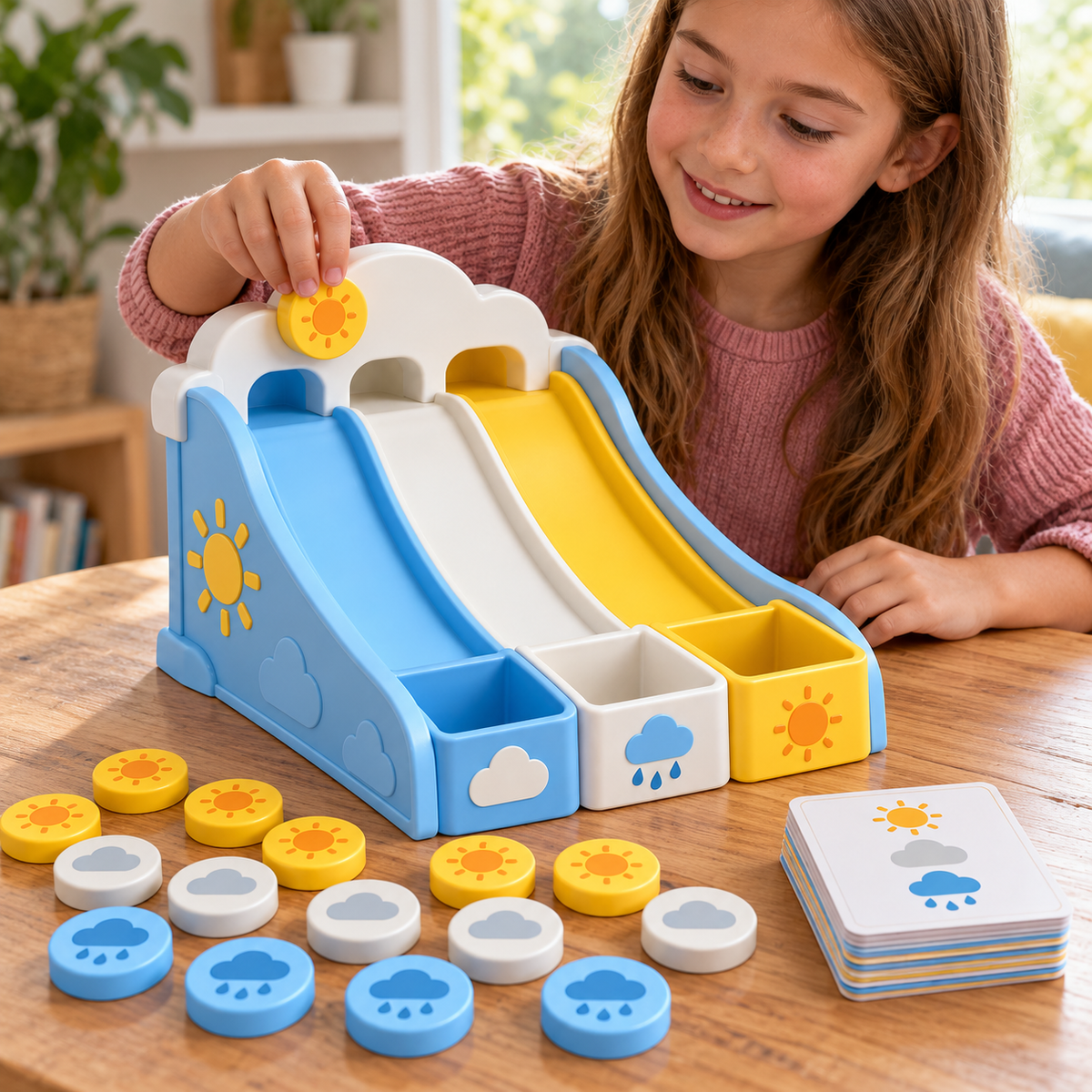 Weather Slope Sorting Game
