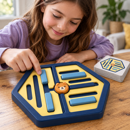 Foldline Sliding Maze Game